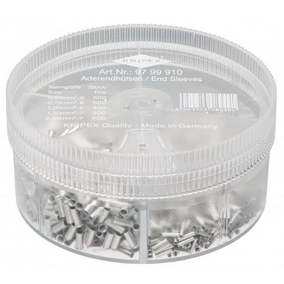 20250523165151_knipex_akrodektes_akrochitonia_diafano_97_99_910_se_set_ton_1900tmch Knipex Ακροδέκτες Ακροχιτώνια Διάφανο (97 99 910) σε σετ των 1900τμχ - Image 1