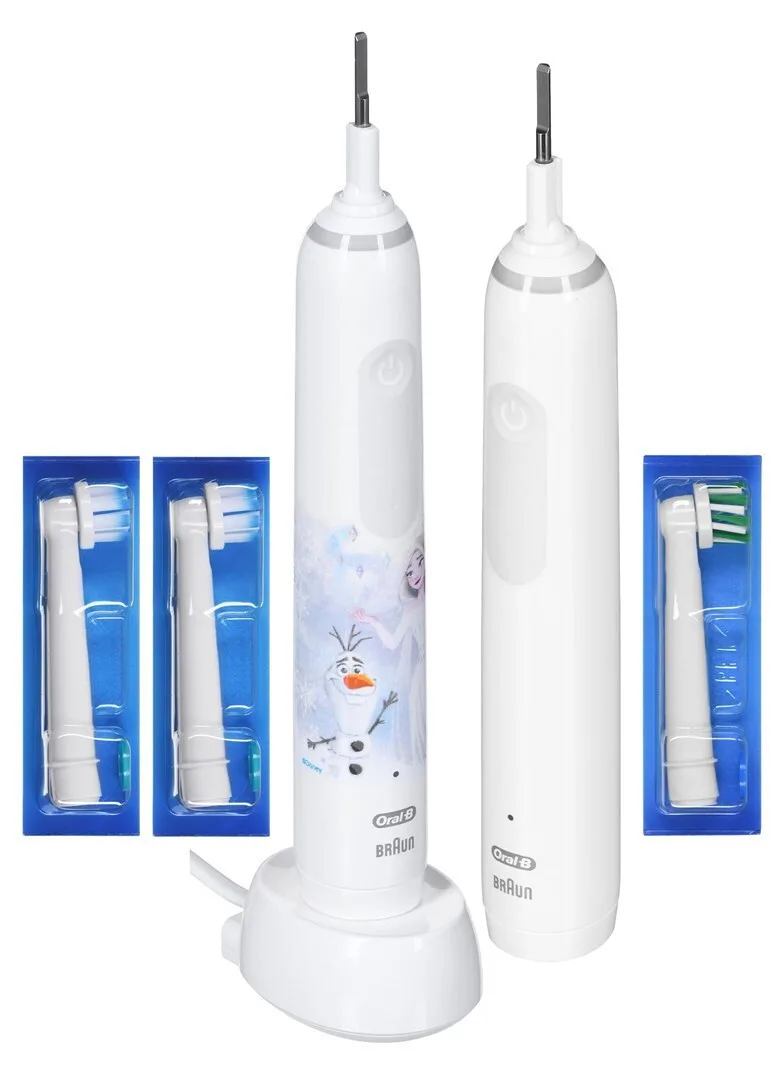 20250523165403_f4caf225 Oral-B Junior Pro Παιδική Ηλεκτρική Οδοντόβουρτσα για 6+ Χρονών Frozen - Image 1