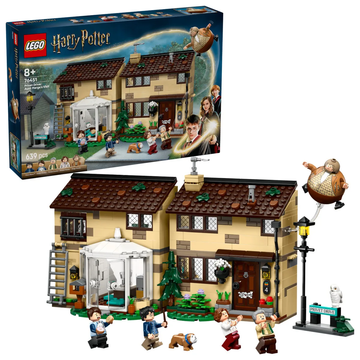 LEGO Harry Potter Privet Drive: Aunt Marge's Visit για 8+ Ετών 639τμχ 76451 - Image 1