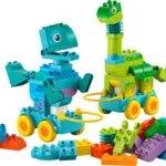 LEGO Duplo 3in1 Dinosaurs on Wheels για 3+ Ετών 108τμχ 10451