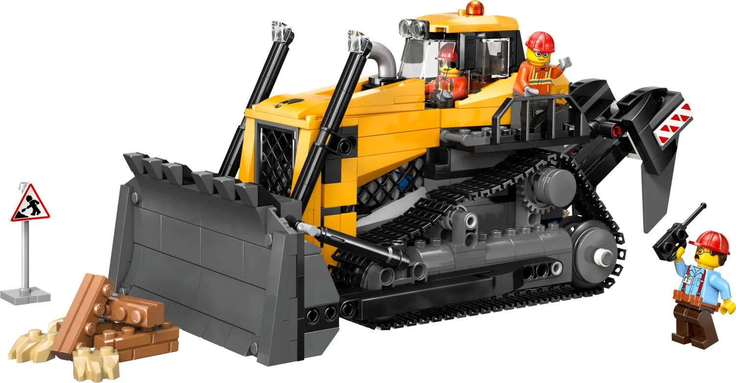 20250526092528_9515d872 LEGO City Yellow Bulldozer για 8+ Ετών 682τμχ 60466 - Image 1