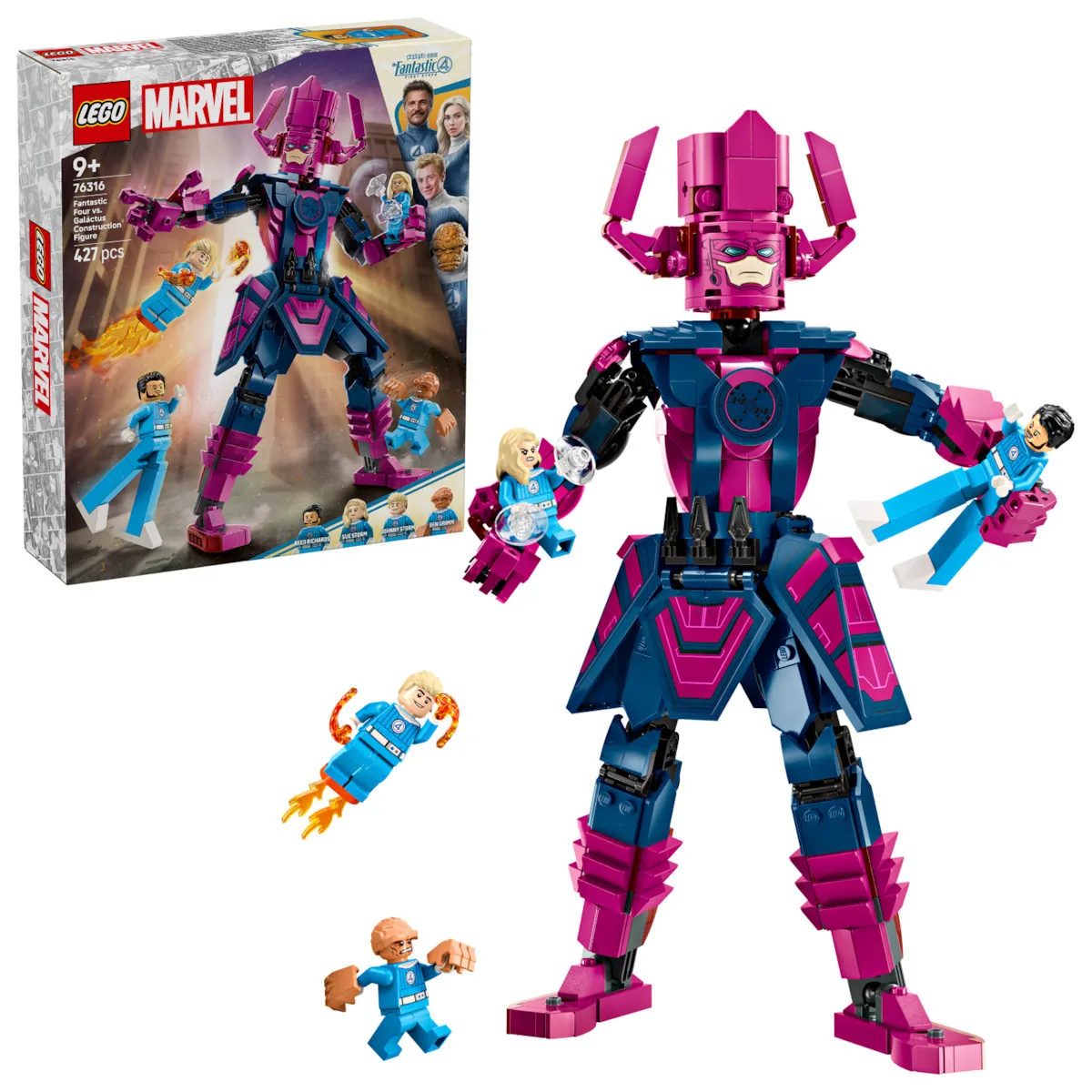 LEGO Marvel Fantastic Four vs. Galactus Construction Figure για 9+ Ετών 427τμχ 76316 - Image 1