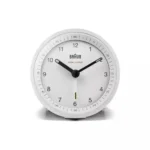 Braun Επιτραπέζιο Ρολόι με Ξυπνητήρι Λευκό 160457