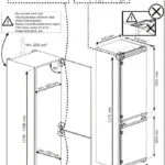 Beko Εντοιχιζόμενος Ψυγειοκαταψύκτης 271lt Υ177.5xΠ54xΒ54.5εκ. Λευκός BCSA285K4SN1