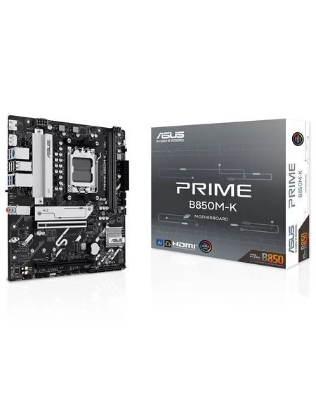 Asus PRIME B850-E Motherboard Micro ATX με AMD AM5 Socket 90MB1LV0-M0EAY0 - Image 1