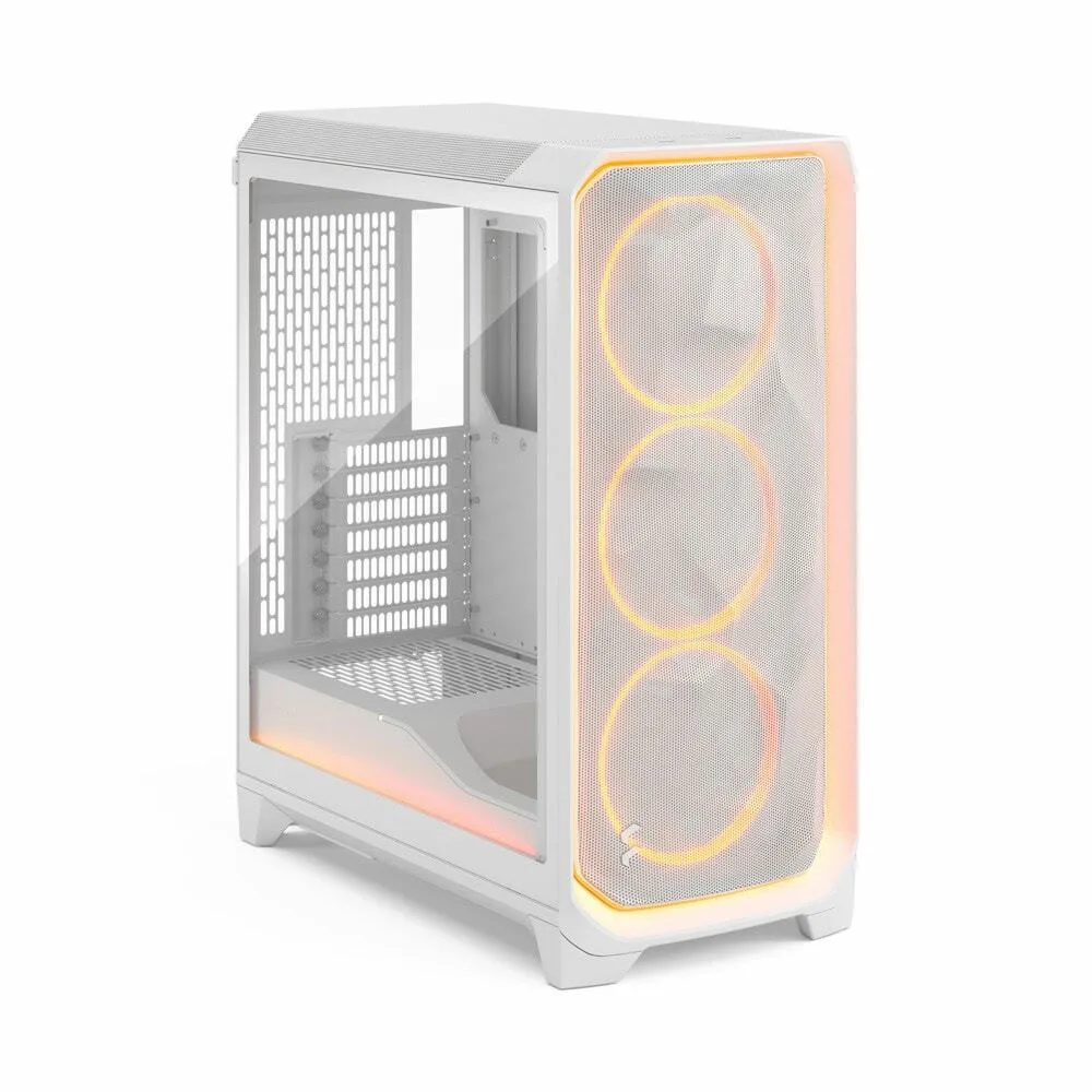 Fractal Design Ambience Pro RGB White TG Clear Tint Gaming Midi Tower Κουτί Υπολογιστή με Πλαϊνό Παράθυρο Λευκό - Image 1