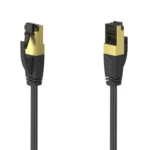 HAMA S/FTP Cat.8 Καλώδιο Δικτύου Ethernet 1.5m Μαύρο 1τμχ 2006920000