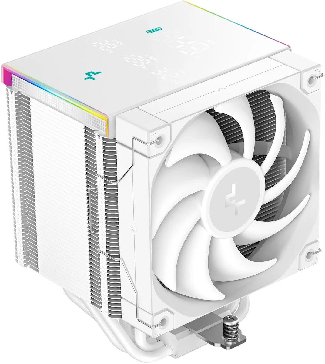 Deepcool AK500 Digital Pro Ψύκτρα Επεξεργαστή για Socket AM4/AM5/1200/115x/1700 Λευκή - Image 1