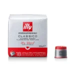 Illy Κάψουλες Espresso Classico (Normale) Συμβατές με Μηχανή Iperespresso 18caps 01-04-0200