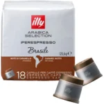 Illy Κάψουλες Espresso Iperespresso Monoarabica Brazil Συμβατές με Μηχανή Iperespresso 18caps