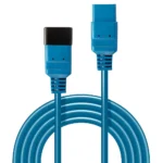 Lindy IEC C19 - IEC C20 Cable 2m Μπλε 30121