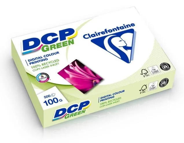 20250528114340_clairefontaine_charti_ektyposis_a4_500_fylla_prasino Clairefontaine Χαρτί Εκτύπωσης A4 500 φύλλα Πράσινο - Image 1
