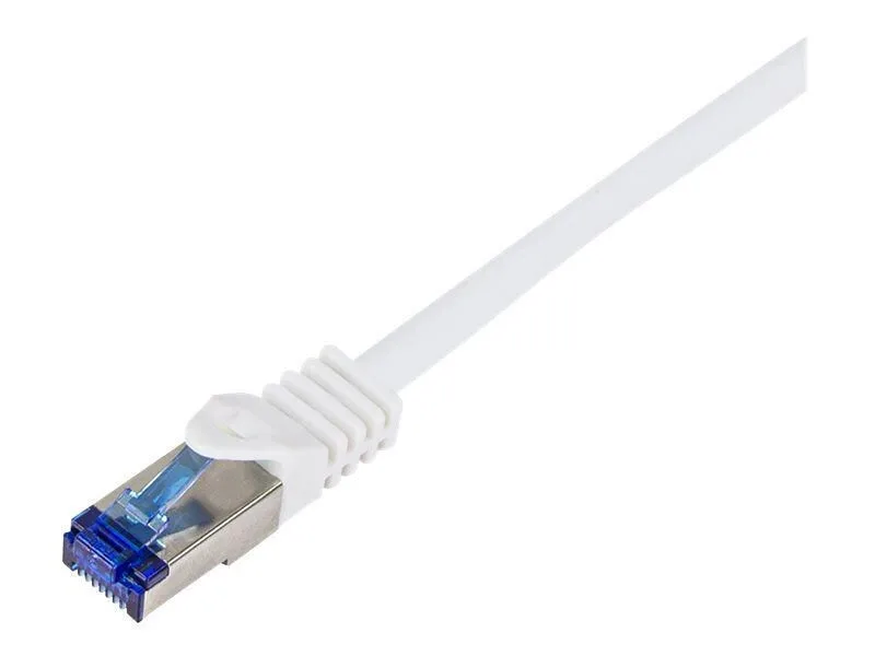 20250528124026_3c39e9db LogiLink S/FTP Cat.6a Καλώδιο Δικτύου Ethernet 1m Λευκό 1τμχ C6A031S - Image 1