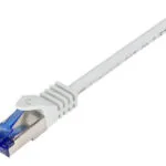 LogiLink S/FTP Cat.6a Καλώδιο Δικτύου Ethernet 0.25m Γκρι 1τμχ C6A012S