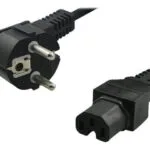 LogiLink IEC C15 - Schuko Cable 2m Μαύρο CP105