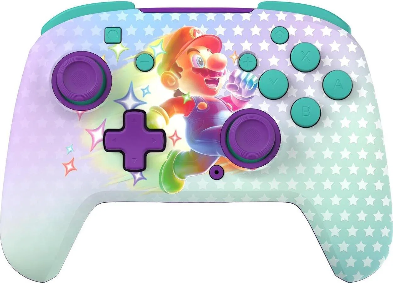 20250528125411_turtle_beach_super_mario_invincible_asyrmato_gamepad_gia_switch_leyko Turtle Beach Super Mario Invincible Ασύρματο Gamepad για Switch Λευκό - Image 1