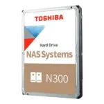 Toshiba N300 20TB HDD Σκληρός Δίσκος 3.5" SATA III 7200rpm με 512MB Cache για NAS HDWG62AUZSVA