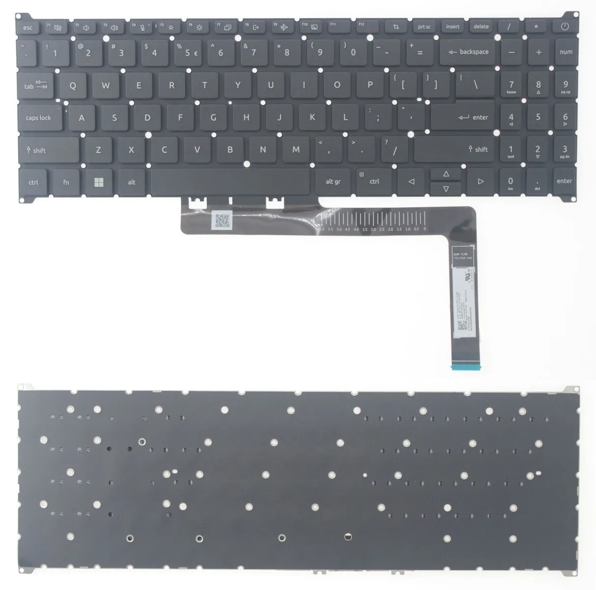 Πληκτρολόγιο Acer Aspire 3 A315-59 A515-57 A515-57g N22c6 N23c3 N22q3 Keyboard Ελληνικούς - Image 1