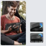 Tech-Protect Solid Flip Cover Μαύρη (Galaxy Tab S10 FE+ X620 / X626B)