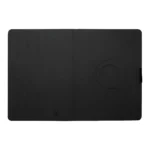 3MK Flip Cover Δερματίνης / Σιλικόνης Μαύρο (Universal 9-11")