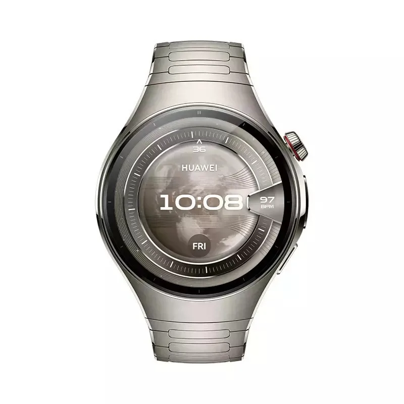 20250528164145_3d09f387 Huawei Watch 5 Titanium 46mm Αδιάβροχο με eSIM και Παλμογράφο (Ασημί) - Image 1