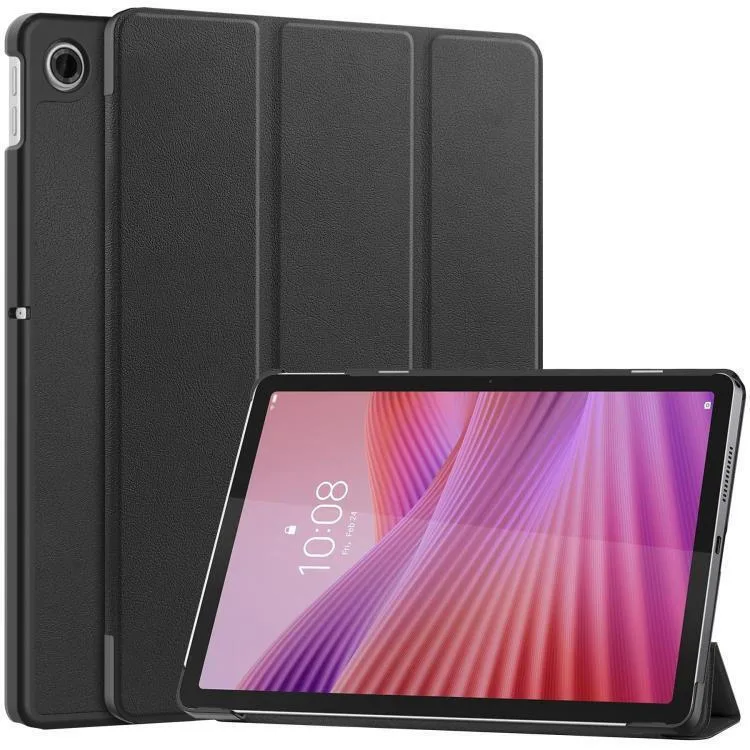 Lenovo Tab 10.1 Flip Cover Δερμάτινη Ανθεκτική Μαύρη (Lenovo Tab 10.1, K10 2nd, S10) EDA006838302A - Image 1