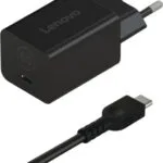 Lenovo USB-C Φορτιστής Laptop 65W 5V 1.5A με Αποσπώμενο Καλώδιο Τροφοδοσίας 40AWGN65EU