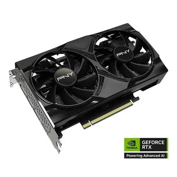 PNY GeForce RTX 5060 8GB GDDR7 Dual Fan OC Κάρτα Γραφικών VCG50608DFXPB1-O - Image 1