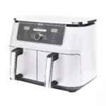 Ninja Foodi Max Dual Zone Air Fryer με Διπλό Αποσπώμενο Κάδο 9.5lt Λευκό