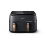 Philips Air Fryer με Διπλό Αποσπώμενο Κάδο 9lt Μαύρο NA352/00