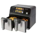 Profi Cook Air Fryer με Διπλό Αποσπώμενο Κάδο 8lt Μαύρο