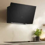 Neff Απορροφητήρας Καμινάδα 80cm Μαύρος με Wi-Fi D88IAN2S0