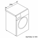 Bosch Πλυντήριο Ρούχων 10kg με Τεχνολογία Ατμού 1400 Στροφών Iron Assist WGG154ZSPL