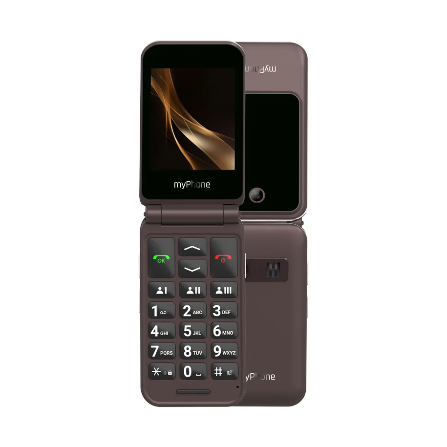 20250602103853_fb28b47a MyPhone Harmony LTE Single SIM Κινητό με Μεγάλα Κουμπιά Praline Collection - Image 1