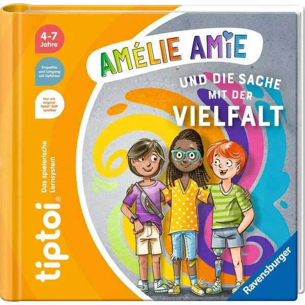 20250602105407_918d9d8a Tiptoi Amélie Amie Und Die Sache Mit Der Vielfalt - Image 1