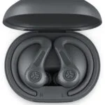 Jlab JBuds Sport ANC 4 Bluetooth Handsfree Ακουστικά με Αντοχή στον Ιδρώτα και Θήκη Φόρτισης Graphite