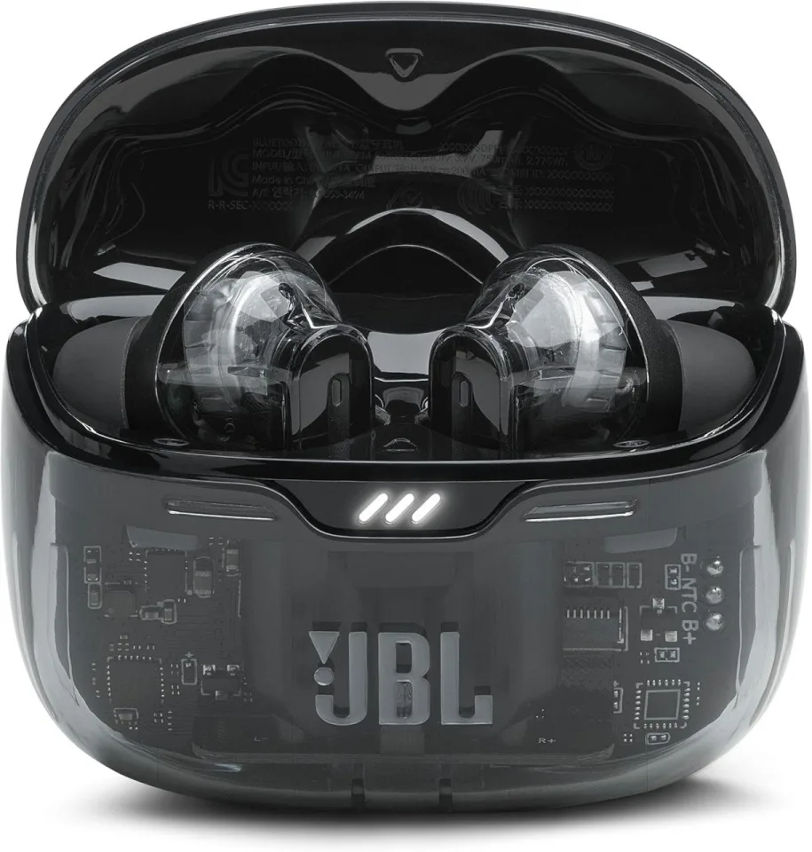 20250603113511_jbl_tune_beam_in_ear_bluetooth_handsfree_akoustika_me_antochi_ston_idrota_kai_thiki_fortisis_ghost_edition JBL Tune Beam In-ear Bluetooth Handsfree Ακουστικά με Αντοχή στον Ιδρώτα και Θήκη Φόρτισης Ghost Edition - Image 1