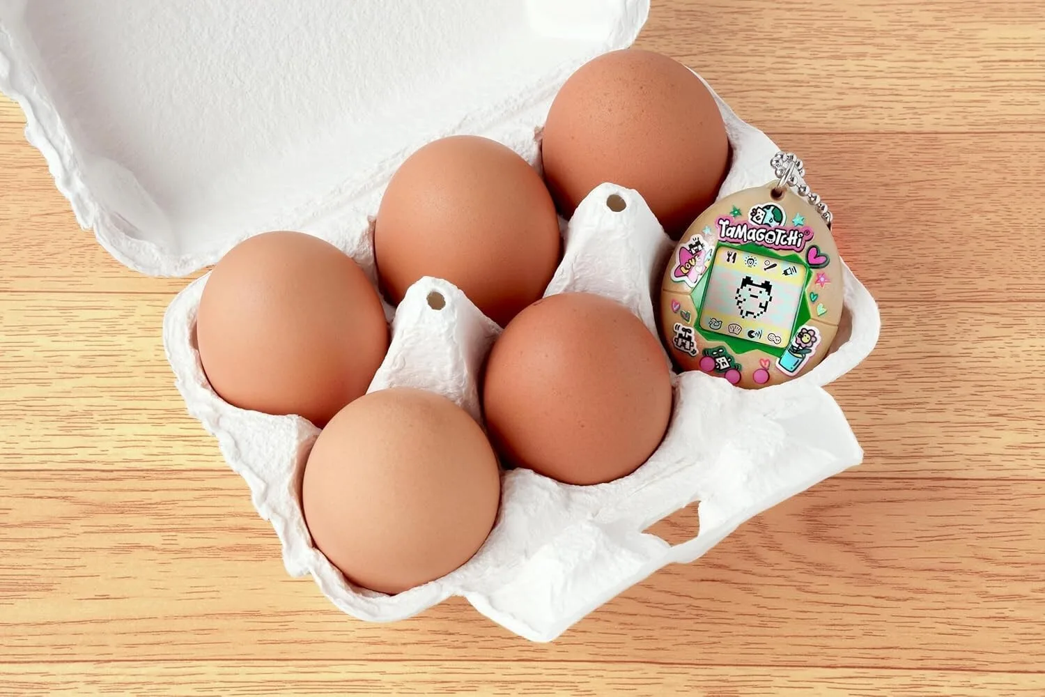 20250604131540_4f94d199 Namco - Bandai Tamagotchi Eco Celebration Egg Ηλεκτρονική Παιδική Κονσόλα Χειρός 44315 - Image 1