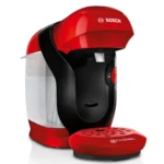 Bosch Καφετιέρα για Κάψουλες Tassimo Πίεσης 3.3bar Κόκκινη TAS113E