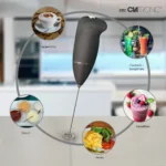 Clatronic MS 3089 262161 Φραπεδιέρα Χειρός Μπαταρίας Μαύρη