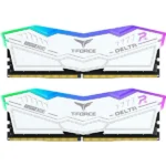 TeamGroup T-Force Delta RGB DDR5 32GB RAM με 2x16GB Modules και Ταχύτητα 6000 για Desktop FF4D532G6000HC30DC01