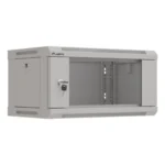 Lanberg Επιτοίχια Καμπίνα Rack 4U Γκρι WF03-5304-10S