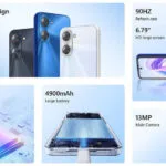 Meizu Mblu 21 Dual SIM (6/128GB) Μαύρο