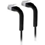 Ubiquiti U/UTP Cat.6 Καλώδιο Δικτύου Ethernet 0.3m Μαύρο 1τμχ U-Cable-Patch-0.3M-RJ45-BK
