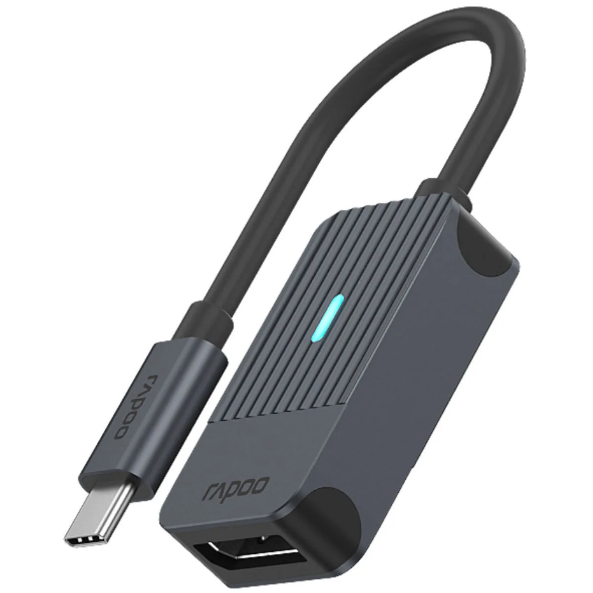 Rapoo Μετατροπέας USB-C male σε DisplayPort female Γκρι 1τμχ - Image 1