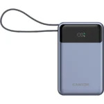 Canyon OnPower PB-600 20000mAh 65W με Θύρα USB-A και Θύρα USB-C Power Delivery Dark Gray