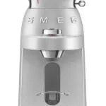 Smeg CGF02SSEU Ηλεκτρικός Μύλος Καφέ 150W με Χωρητικότητα 350gr και 30 Επίπεδα Άλεσης Ασημί