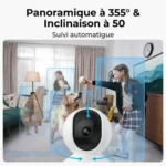 Reolink E330 v1 IP Κάμερα Παρακολούθησης Wi-Fi Full HD+ 4MP με Αμφίδρομη Επικοινωνία
