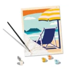 Ravensburger Creart Paint By Numbers Adults Relaxation At Beach