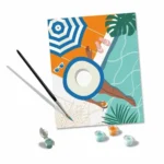 Ravensburger Creart Paint By Numbers Adults Relaxing Moments By Pool
